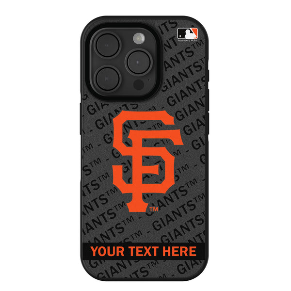 San Francisco Giants Personalized Tilt iPhone Bump Phone Case for Apple iPhone