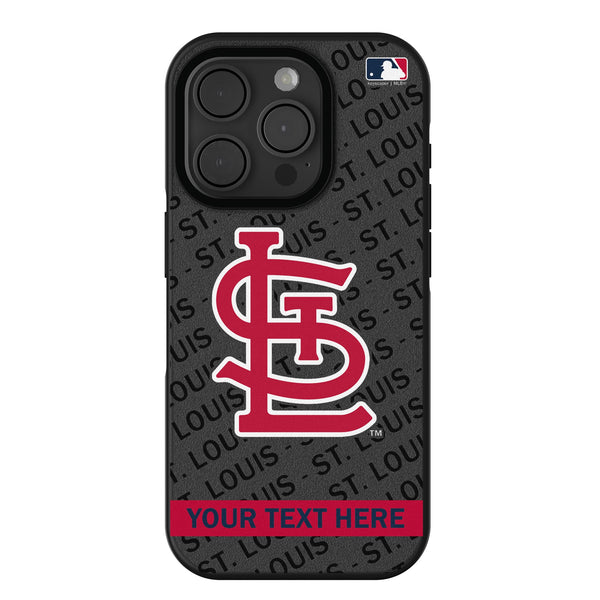 St Louis Cardinals Personalized Tilt iPhone Bump Phone Case for Apple iPhone