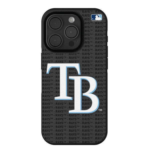 Tampa Bay Rays Text Backdrop iPhone Bump Phone Case for Apple iPhone