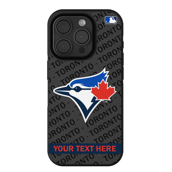 Toronto Blue Jays Personalized Tilt iPhone Bump Phone Case for Apple iPhone
