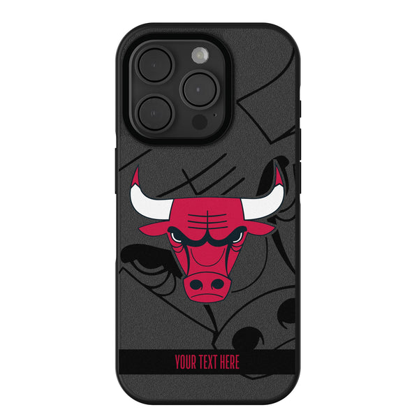 Chicago Bulls Personalized Tilt iPhone Bump Phone Case for Apple iPhone
