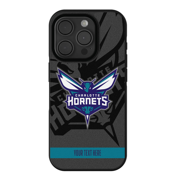 Charlotte Hornets Personalized Tilt iPhone Bump Phone Case for Apple iPhone