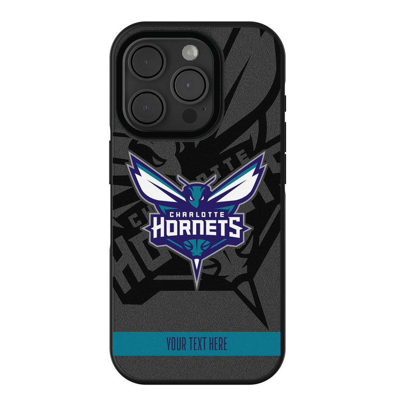Charlotte Hornets Personalized Tilt iPhone Bump Phone Case for Apple iPhone