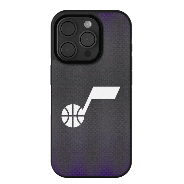 Utah Jazz Linen iPhone Bump Phone Case for Apple iPhone