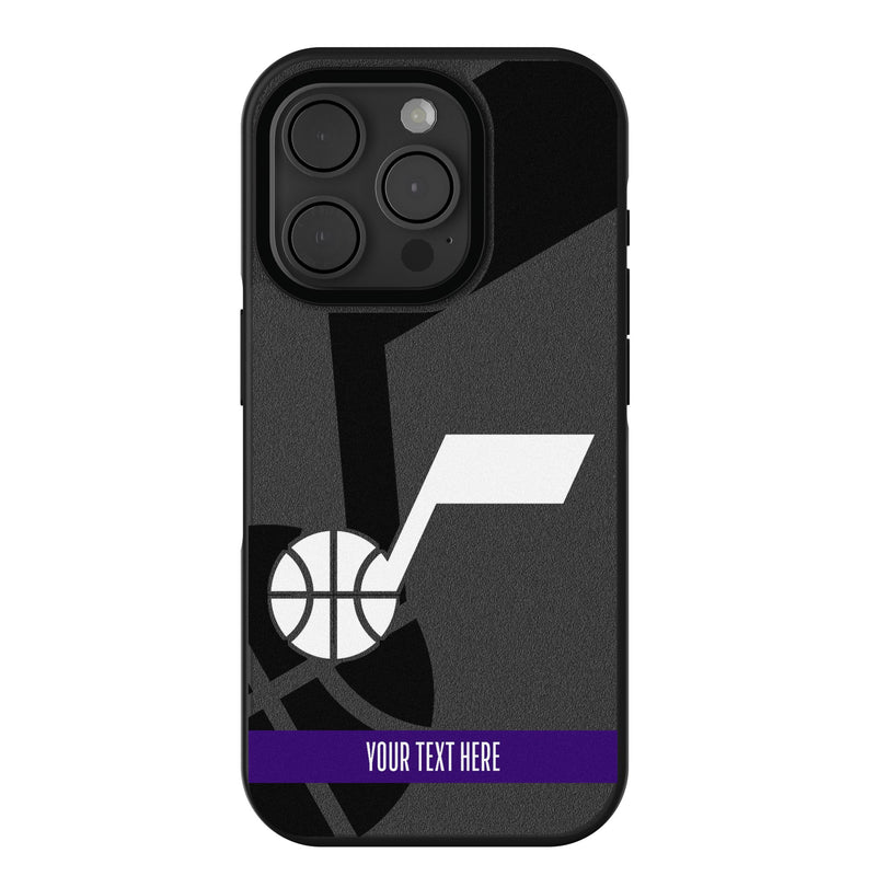 Utah Jazz Personalized Tilt iPhone Bump Phone Case for Apple iPhone