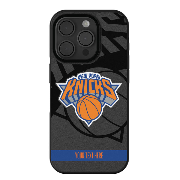 New York Knicks Personalized Tilt iPhone Bump Phone Case for Apple iPhone