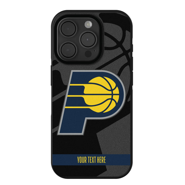 Indiana Pacers Personalized Tilt iPhone Bump Phone Case for Apple iPhone