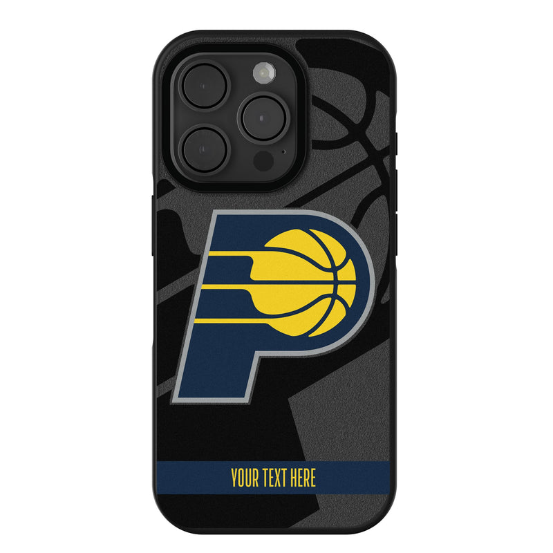 Indiana Pacers Personalized Tilt iPhone Bump Phone Case for Apple iPhone
