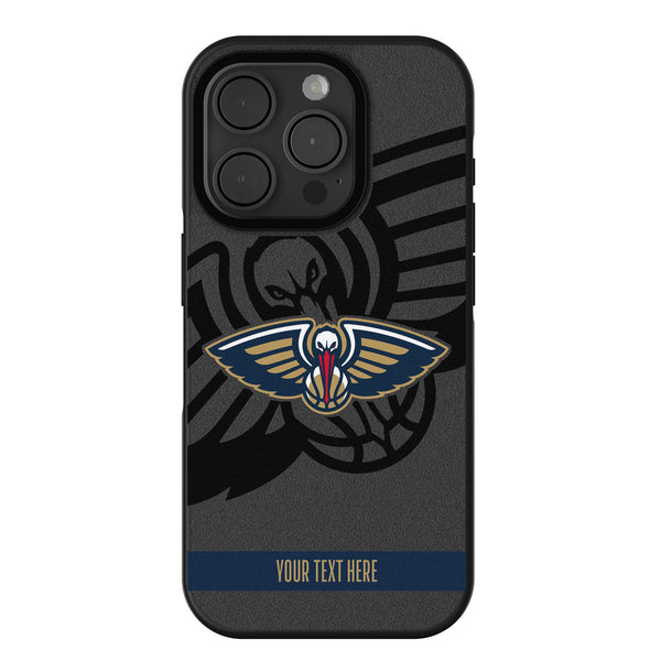 New Orleans Pelicans Personalized Tilt iPhone Bump Phone Case for Apple iPhone