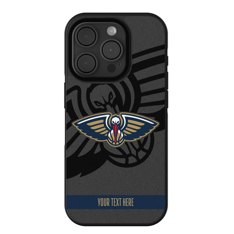New Orleans Pelicans Personalized Tilt iPhone Bump Phone Case for Apple iPhone