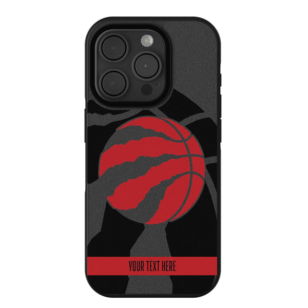 Toronto Raptors Personalized Tilt iPhone Bump Phone Case for Apple iPhone