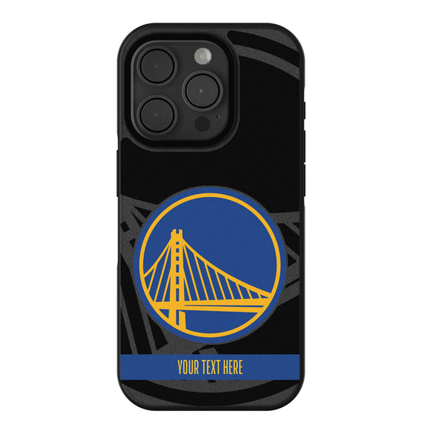 Golden State Warriors Personalized Tilt iPhone Bump Phone Case for Apple iPhone