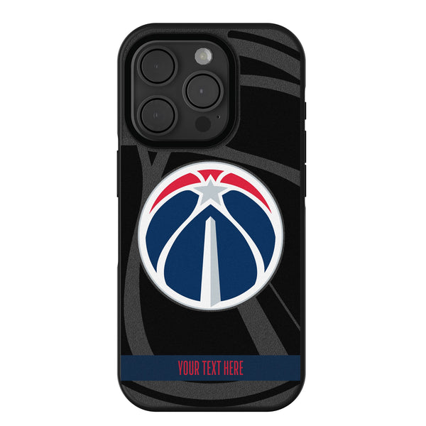 Washington Wizards Personalized Tilt iPhone Bump Phone Case for Apple iPhone