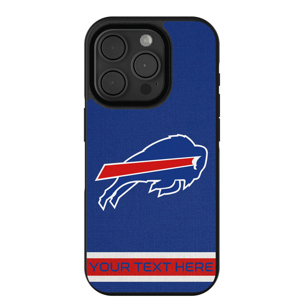 Buffalo Bills Personalized Stripe iPhone Bump Phone Case for Apple iPhone