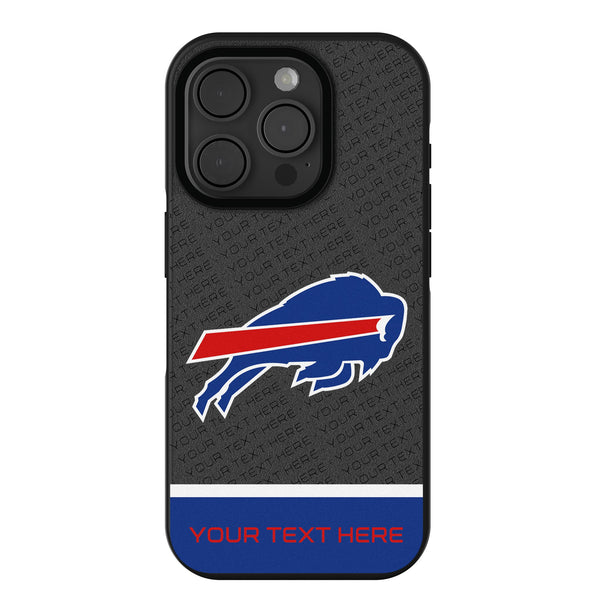 Buffalo Bills Personalized EndZone Plus iPhone Bump Phone Case for Apple iPhone