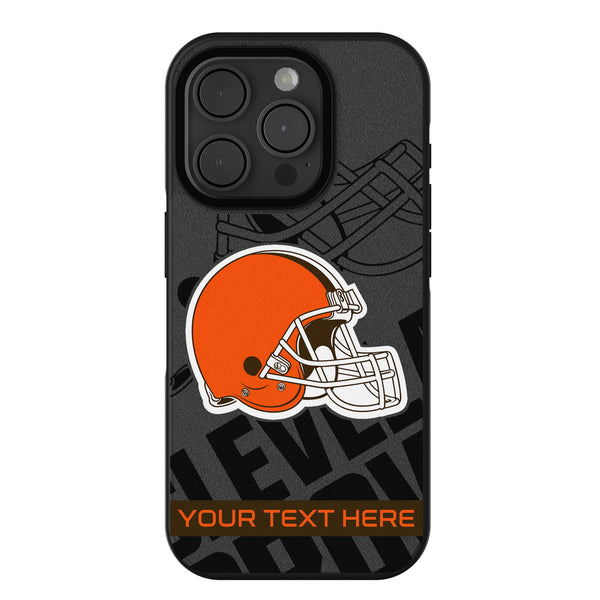 Cleveland Browns Personalized Tilt iPhone Bump Phone Case for Apple iPhone