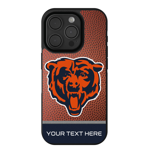 Chicago Bears Personalized Football iPhone Bump Phone Case for Apple iPhone