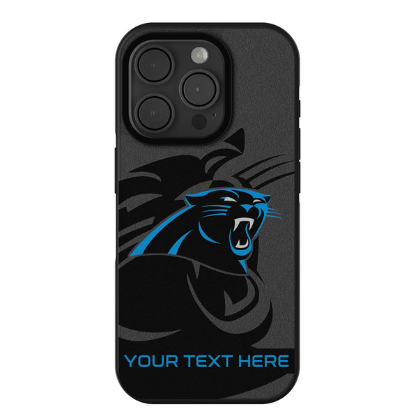 Carolina Panthers Personalized Tilt iPhone Bump Phone Case for Apple iPhone