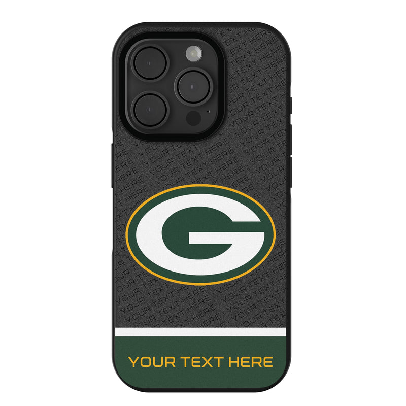 Green Bay Packers Personalized EndZone Plus iPhone Bump Phone Case for Apple iPhone