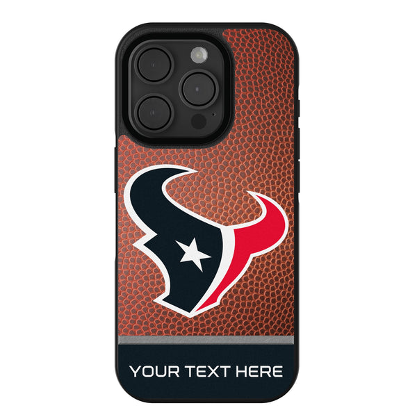 Houston Texans Personalized Football iPhone Bump Phone Case for Apple iPhone