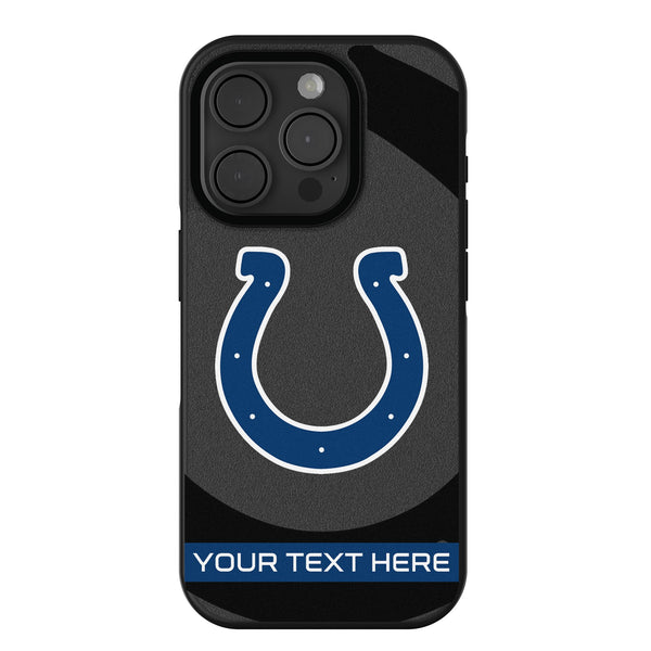 Indianapolis Colts Personalized Tilt iPhone Bump Phone Case for Apple iPhone