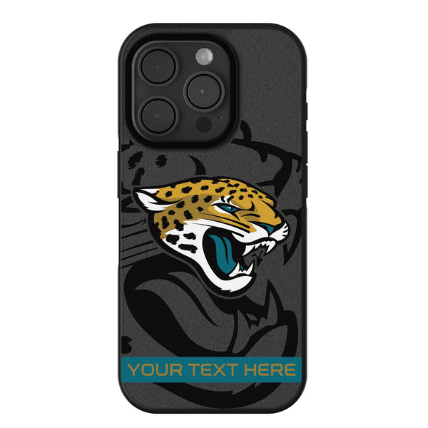 Jacksonville Jaguars Personalized Tilt iPhone Bump Phone Case for Apple iPhone
