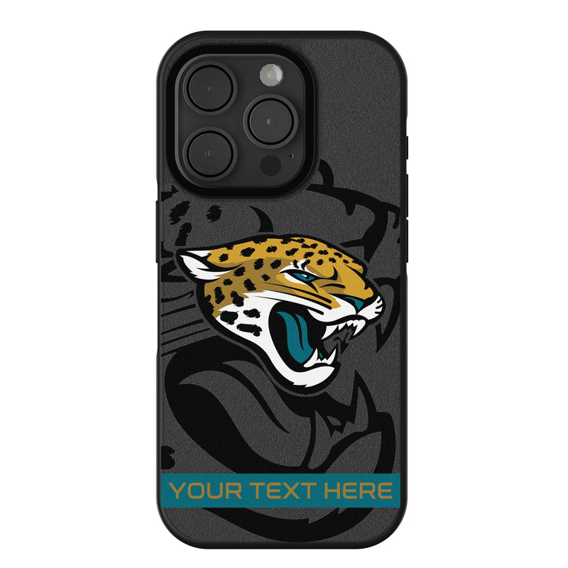 Jacksonville Jaguars Personalized Tilt iPhone Bump Phone Case for Apple iPhone