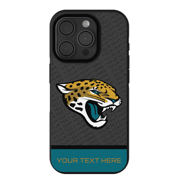 Jacksonville Jaguars Personalized EndZone Plus iPhone Bump Phone Case for Apple iPhone