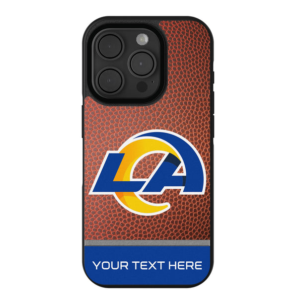 Los Angeles Rams Personalized Football iPhone Bump Phone Case for Apple iPhone