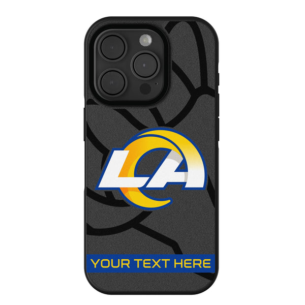 Los Angeles Rams Personalized Tilt iPhone Bump Phone Case for Apple iPhone