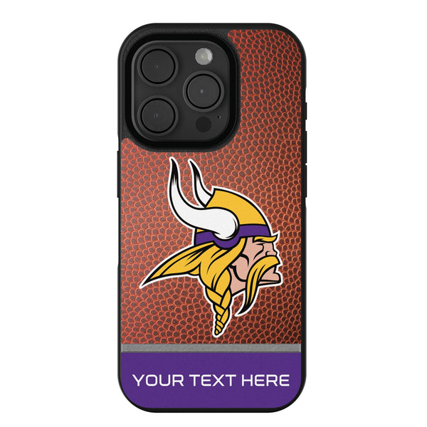 Minnesota Vikings Personalized Football iPhone Bump Phone Case for Apple iPhone