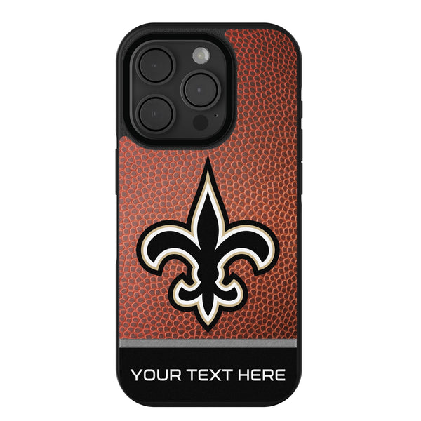 New Orleans Saints Personalized Football iPhone Bump Phone Case for Apple iPhone