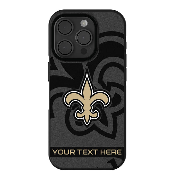 New Orleans Saints Personalized Tilt iPhone Bump Phone Case for Apple iPhone