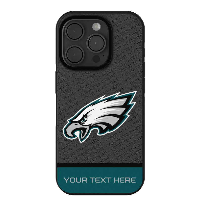 Philadelphia Eagles Personalized EndZone Plus iPhone Bump Phone Case for Apple iPhone