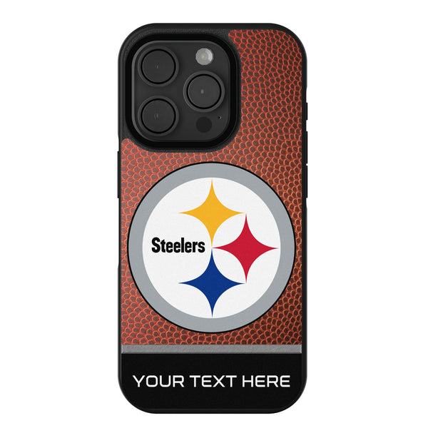 Pittsburgh Steelers Personalized Football iPhone Bump Phone Case for Apple iPhone