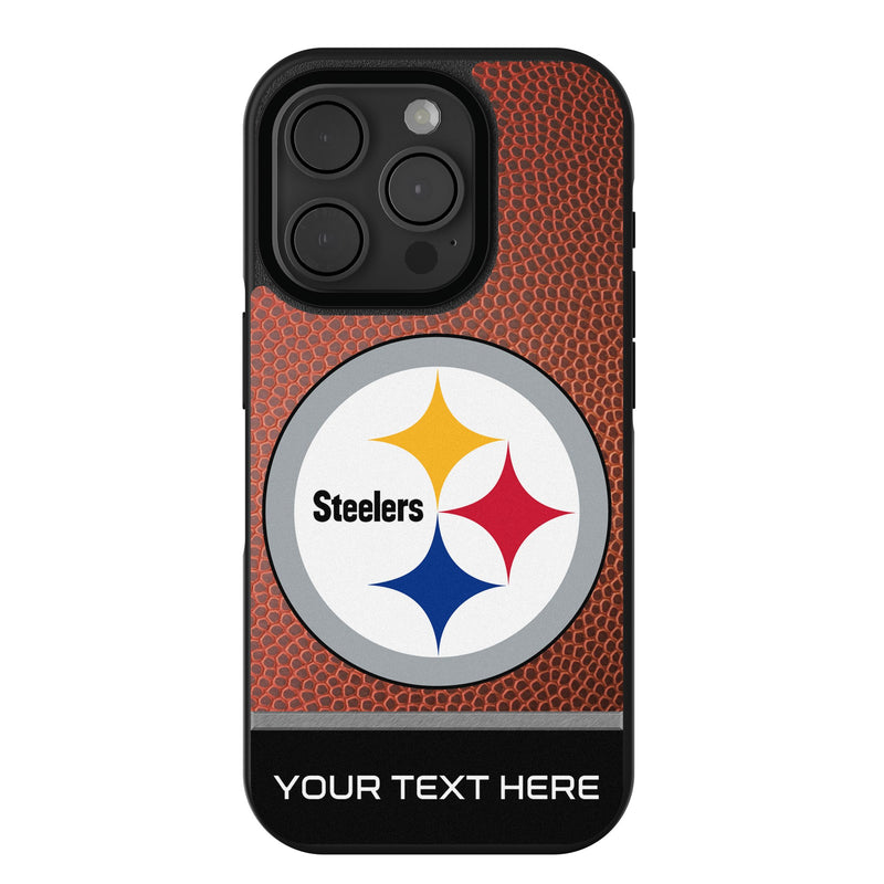 Pittsburgh Steelers Personalized Football iPhone Bump Phone Case for Apple iPhone
