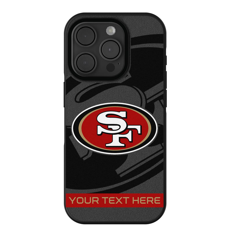 San Francisco 49ers Personalized Tilt iPhone Bump Phone Case for Apple iPhone