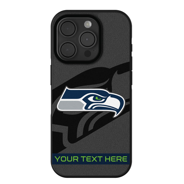 Seattle Seahawks Personalized Tilt iPhone Bump Phone Case for Apple iPhone