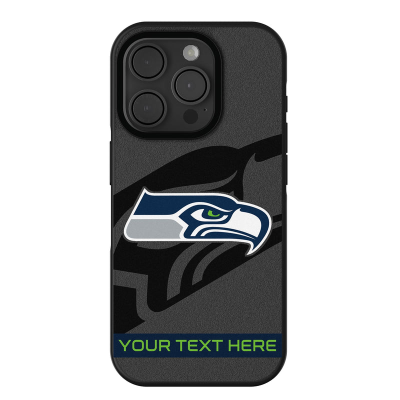 Seattle Seahawks Personalized Tilt iPhone Bump Phone Case for Apple iPhone