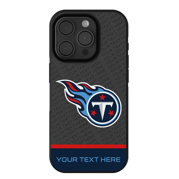 Tennessee Titans Personalized EndZone Plus iPhone Bump Phone Case for Apple iPhone