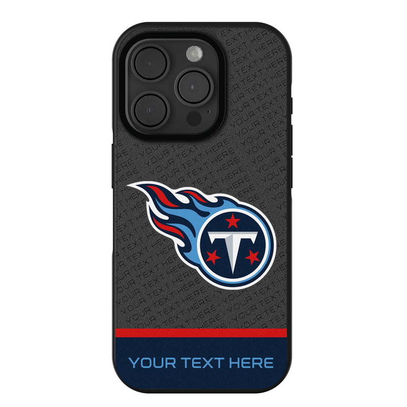 Tennessee Titans Personalized EndZone Plus iPhone Bump Phone Case for Apple iPhone