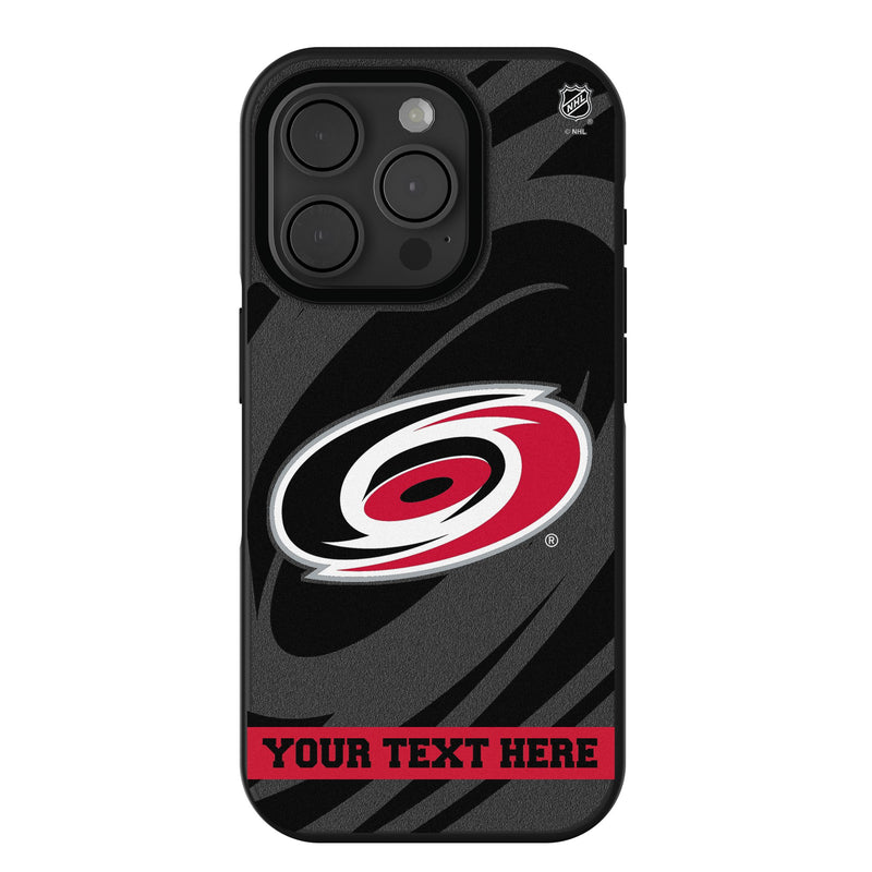 Carolina Hurricanes Personalized Tilt iPhone Bump Phone Case for Apple iPhone