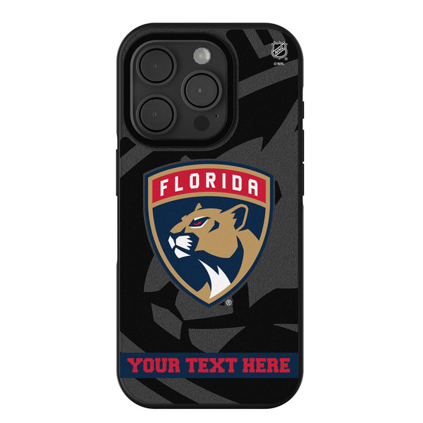 Florida Panthers Personalized Tilt iPhone Bump Phone Case for Apple iPhone