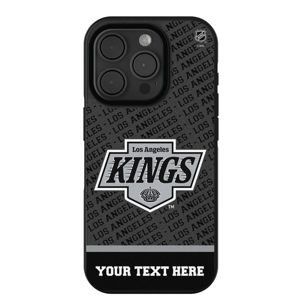 LA Kings Personalized EndZone Plus iPhone Bump Phone Case for Apple iPhone