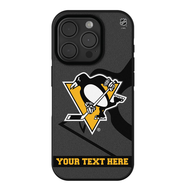 Pittsburgh Penguins Personalized Tilt iPhone Bump Phone Case for Apple iPhone