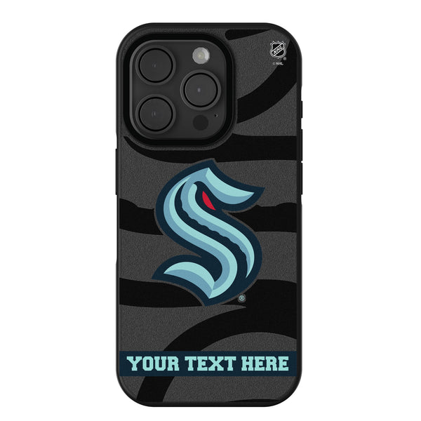 Seattle Kraken Personalized Tilt iPhone Bump Phone Case for Apple iPhone