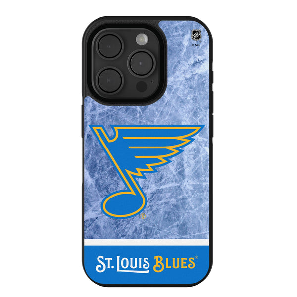 St. Louis Blues Ice Wordmark iPhone Bump Phone Case for Apple iPhone