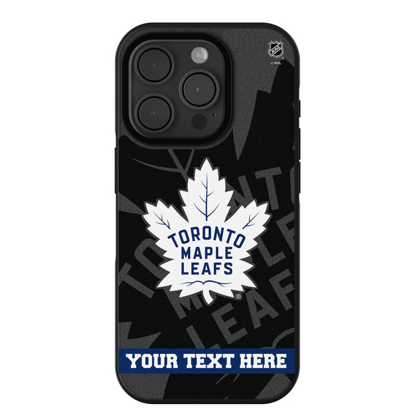 Toronto Maple Leafs Personalized Tilt iPhone Bump Phone Case for Apple iPhone
