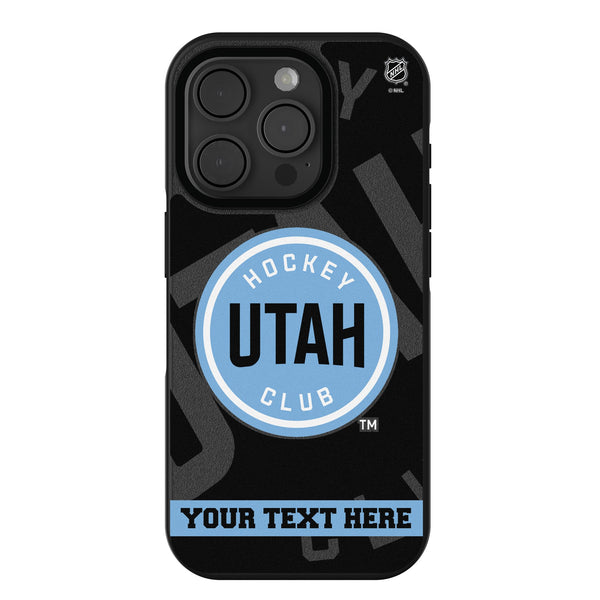 Utah Hockey Club Personalized Tilt iPhone Bump Phone Case for Apple iPhone