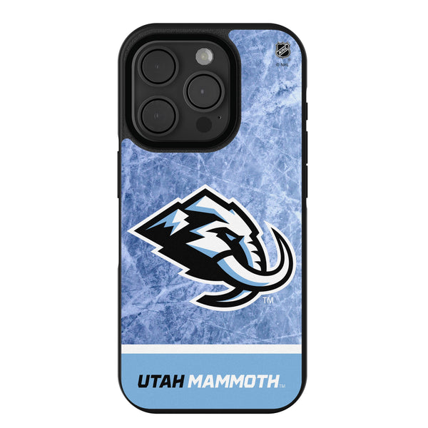 Utah Mammoth Ice Wordmark iPhone Bump Phone Case for Apple iPhone